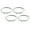 Plating, variant on Air Conditioning Trim Outlet Decoration Vent Trim for Automotive Stylish, 4pcs