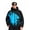 Blue, variant on Reactive Jacket The Jacket That Changes When It Snows, Windbreaker for Men, Winter Snowboard Outerwear Water Resistant Fabric Wind Blocking For Mountain Trips Outdoor Adventures