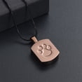 thumbnail image 2 of Pet Urn Cremation Jewelry Urn Necklace for Ashes for Pet Paw Print Memorial Ash Jewelry Keepsake Pendant Dog Urns For Ashes-Coffee Gold, 2 of 6