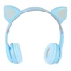 thumbnail image 3 of Misik - Audifonos Bluetooth Orejas De Gato Led Manos Libres Azul, 3 of 5