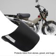 thumbnail image 4 of Motorcycle Front Windshield PC Airflow Wind Deflector Fairing Windscreen for CT125 CT110 Hunter Cub Black, 4 of 5
