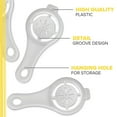 thumbnail image 3 of Professional Egg Yolk Remover, Egg White Separator, Chicken Egg Separator, Compact Design, Durable Plastic, Easy Separation, Precise Clean Break For Kitchen Gadgets, Used By, 3 of 8