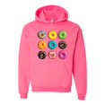 thumbnail image 1 of Unisex Love Food Donuts Doughnuts Hoodie Sweatshirt, 1 of 5