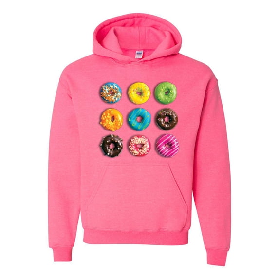 Unisex Love Food Donuts Doughnuts Hoodie Sweatshirt