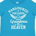 thumbnail image 4 of Inktastic Handpicked for Earth by My Grandma in Heaven Angel Wings Boys or Girls Toddler T-Shirt, 4 of 5