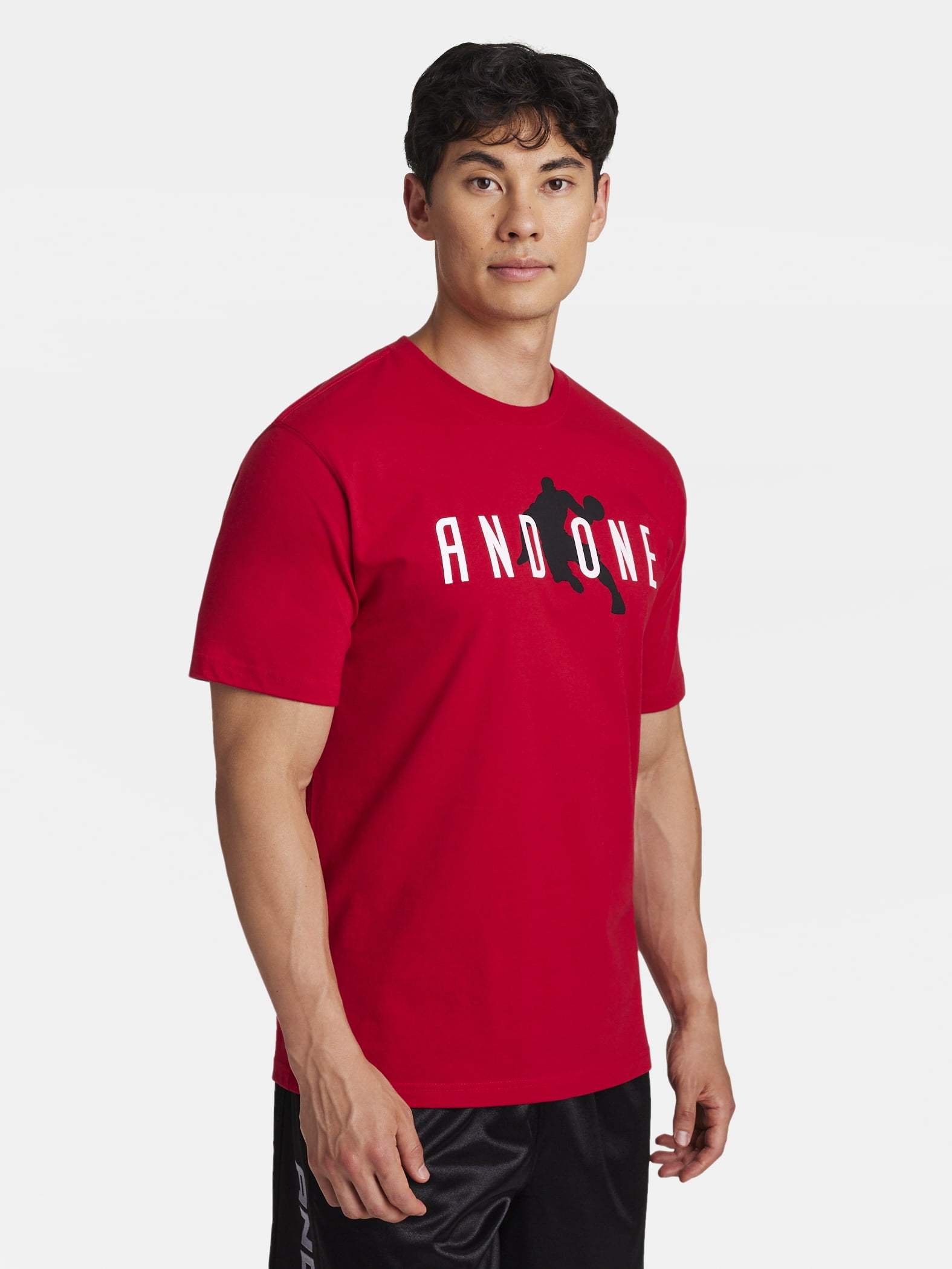 AND1 Men's and Big Men's Graphic T-Shirt, up to Size 5XL