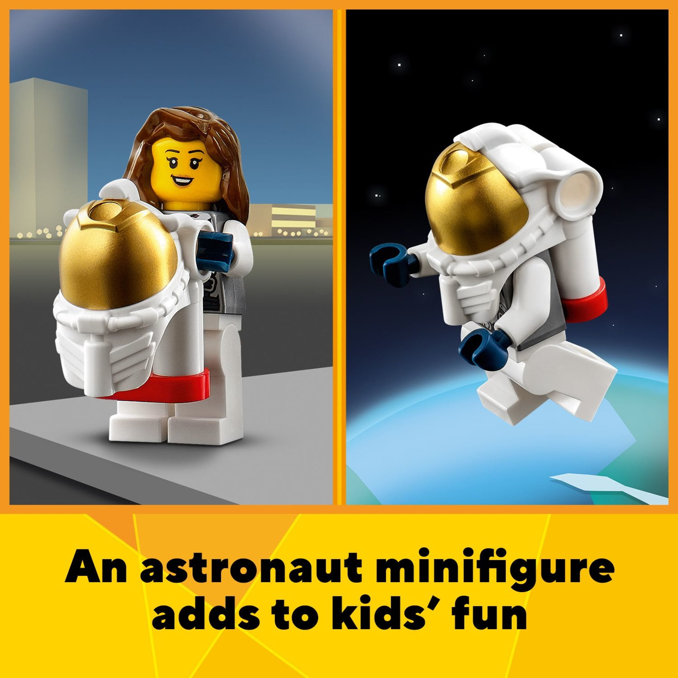 LEGO Creator 3in1 Space Shuttle Adventure Building Kit - Cool Toys for Kids Who Love Space & Rockets - 31117