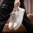 thumbnail image 3 of Zapatos de estudiante de primavera para hombre, zapatillas informales con estampado de cocodrilo, transpirables y a la moda para hombre, 3 of 6