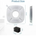 thumbnail image 2 of 40PCS/Set Cat Water Fountain Filter, Compatible with veken /Ophanie 95oz/2.8L Pet Fountain Replacement Filters, 20 Sponges and 20 Water Fountain Filters for Cat Fountain Dog Water Bowl Dispenser, 2 of 6