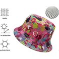 thumbnail image 2 of Sombrero de pescador reversible ZHAOCHENG Estampado unisex pintura roja, 2 of 4
