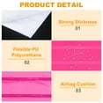thumbnail image 3 of Uxcell Reflective Sticker, Waterproof Adhesive Night Warning Sticker High Visibility Safety Reflector Tape Strips Pink, 3 of 7