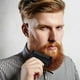 thumbnail image 3 of Peine para bigote de 14 dientes con estuche de cuero Kit de bolsillo para el cuidado de la barba de madera con dientes finos y gruesos de doble acción Funciona perfectamente con aceite y, 3 of 8