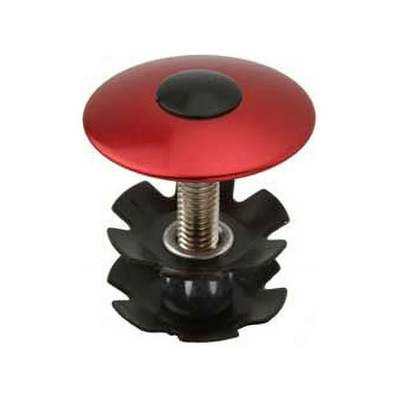 Headset Alloy Tap 1 1/8" Caps Red. bicycle headset, bike headset, chopper headset, headset parts Bike part
