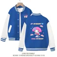 thumbnail image 2 of Sanrioed-Chaqueta de uniforme de béisbol para niños, abrigo de manga larga con estampado Kawaii, My Melody, Kuromi, Pochacco, 2 of 5
