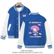 thumbnail image 2 of Sanrioed-Chaqueta de uniforme de béisbol para niños, abrigo de manga larga con estampado Kawaii, My Melody, Kuromi, Pochacco, 2 of 5