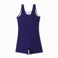 thumbnail image 4 of NIEWTR One Piece Swimsuit Women Athletic Swimsuits for Women Bathing Suit with Shorts for Sport(Blue,S), 4 of 9
