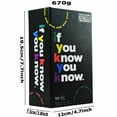 thumbnail image 1 of If you know you know full English version If you know adult party game basic party, 1 of 4
