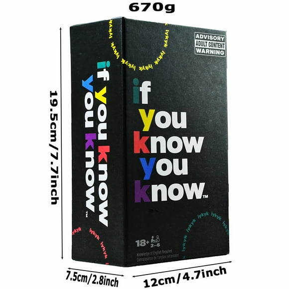 If you know you know full English version If you know adult party game basic party