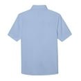 thumbnail image 3 of Kiijoy Big Boys Short Sleeve Button-Down Shirt Solid Casual Summer Shirt, Sizes 5-14, 3 of 5