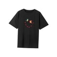 thumbnail image 3 of Camiseta para mujer con cuello redondo y manga corta de ajuste regular para vacaciones deportivas SG, 3 of 7