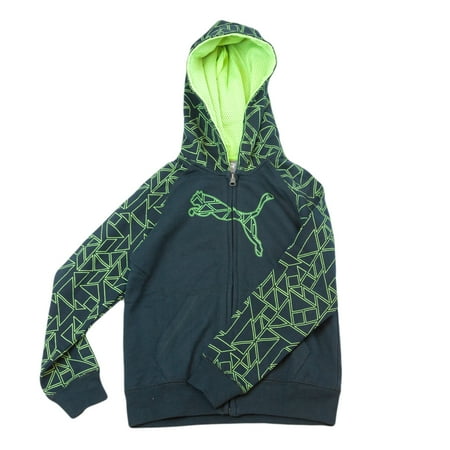 Puma Kids Little Boy's Zip-Up Graphic Hoodie