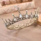 thumbnail image 3 of Corona Barroca Real Boda Novia Cristal Coronas De Círculo Co, 3 of 5