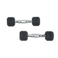 thumbnail image 1 of Mancuernas Hexagonales UrbanFit Pro 2 piezas 5lbs Acero Neopreno Caucho Goma, 1 of 9