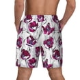 thumbnail image 4 of Haiem Tulips Flowers Mens Swim Trunks with Compression Liner 2 in 1 Swimming Shorts Stretch Swimwear Quick Dry,Board Shorts-3X-Large, 4 of 9