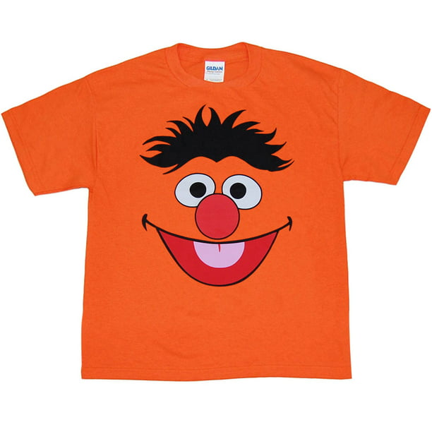 Sesame Street - Sesame Street Ernie Face Infant T-Shirt - Walmart.com ...