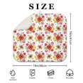 thumbnail image 4 of Pioneer Flower Floral Print Pattern Kitchen Dish Drying Mat 1 Pack, Ultra Absorbent Microfiber Drainer Mat, 16"x18", 4 of 6
