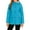 #-008 Sky Blue, variant on JULMCOMO Rain Jacket Womens Waterproof Longsleeve Fall Raincoats Trendy Zip with Hood Windproof Warm Lightweight Plus Size Overcoat with Pocket Red XXL