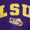 thumbnail image 3 of Youth Colosseum Purple LSU Tigers 2-Hit Team Pullover Hoodie, 3 of 4