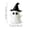 White A, variant on Halloween Ghost Decor, Glow in the Dark Ghost Figurine for Tabletop, Luminous Ghost Ornament for Home, Spooky Halloween Centerpiece for Mantel and Shelf