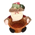 thumbnail image 3 of Festive Christmas Candy Storage with Santa Snowman Design for Holiday Table Decoration and Snack Serving Tray, 3 of 3