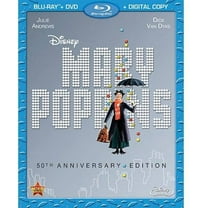 Mary Poppins (50th Anniversary) (Blu-ray DVD Digital Code)