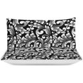 thumbnail image 3 of HAHDAXIA Vintage Flower Pattern Bedding Solid Comforter Set for All Seasons,3 Pieces(1 Comforter+2 Pillowcases),Soft Microfiber Bedding Set Queen(90"x90"), 3 of 7