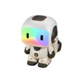 thumbnail image 2 of Interactive Touch & Remote Control Robot - Programmable Dancing Robot with Light, Music, Voice Recorder, Smart Educational Toy Gift for Kids Age 2 3 4 5 6,Black, 2 of 7