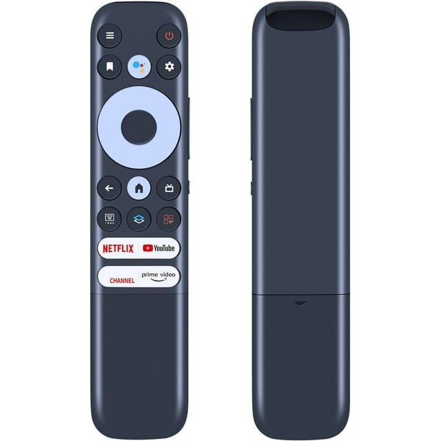 Télécommande Vocale de Remplacement czcpp-RC902N FMR1 Compatible pour TCL S546 R646 Mini-LED QLED 4K UHD Télévision Intelligente 43S446 50S446 50S546 55R646 55S446 65R646 65S446 65S546 75S646 75S446 75S546 85S44