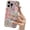 floral pink, variant on Hand Strap Holder Case for 6.1" iPhone 13 PRO with Kickstand, Wrist Strap Band Soft Pattern Shockproof Cover, Adjustable Handle Grip Loop for iPhone 13 Pro 6.1 Inch, Floral Daisy