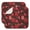 Pioneer Flower Floral-2, variant on Pioneer Flower Floral Print Pattern Kitchen Dish Drying Mat 1 Pack, Ultra Absorbent Microfiber Drainer Mat, 16"x18"