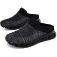 thumbnail image 3 of Men Backless Sneakers Breathable Mule Cushion Open Back Casual Slippers for Men, 3 of 7