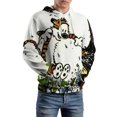 thumbnail image 6 of Calvin And Hobbes Casual Pullover Hoodie Unisex Hooded Sweatshirt Novelty 3D Graphic Long Sleeve Sweater with Pocket M, 6 of 8