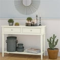 thumbnail image 5 of Pemberly Row Contemporary Console Table in Soft White Finish, 5 of 6