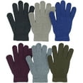 thumbnail image 2 of ToBeInStyle Men's Pack of 6 Assorted Gloves - Marled - One Size, 2 of 8