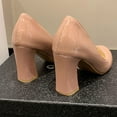 thumbnail image 5 of Beige Womens Block Heel Pumps With Round Toe And Comfortable Fit For Casual Summer Style Slip-On Design For Easy Wear, 5 of 9