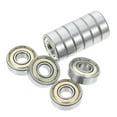 thumbnail image 1 of Shisuyan Roulements à Charge 608zz Argent 10 Pcs 0.86X0.86X0.28 Po, 1 of 9