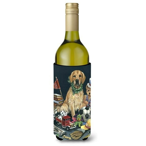 24 oz Golden Retriever Toys Wine Bottle Hugger