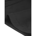 thumbnail image 5 of Pantalones de pierna ancha Allegra K Palazzo largos con bolsillos Negro S, 5 of 5
