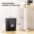 thumbnail image 6 of Paper Shredder, 8-Sheet Crosscut Shredder with 4.2 Gallon Bin Shred Credit Card/Mail/Staple/Clip for Home Office, P-4 Security Level, 6 of 6