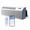 No Install Kit, variant on ACiQ 13.1 EER1 7,000 BTU PTAC Units Heating and Cooling | 2.5 kW Backup Electric Heat | Hotel Style Heat and Air, Infrared Sensor, LED Temperature, Pre-Installed Air Filters